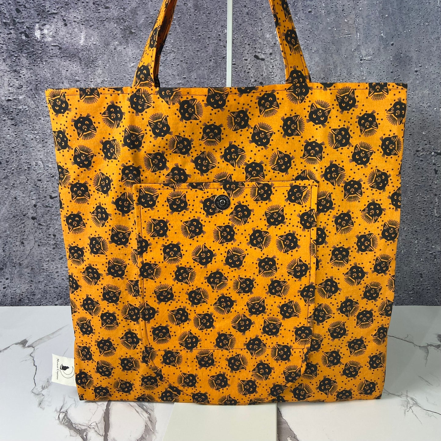 Halloween Cats Folding Bag