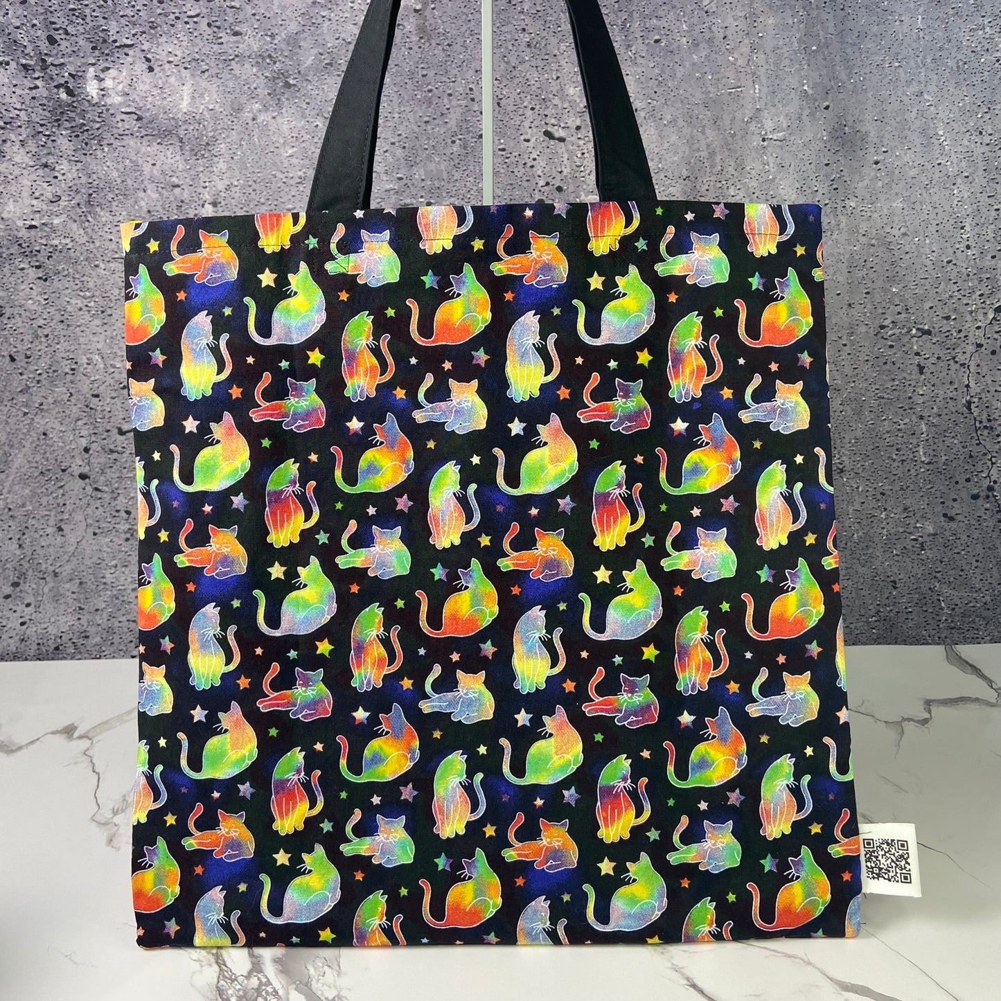 Cosmic Cats Folding Bag