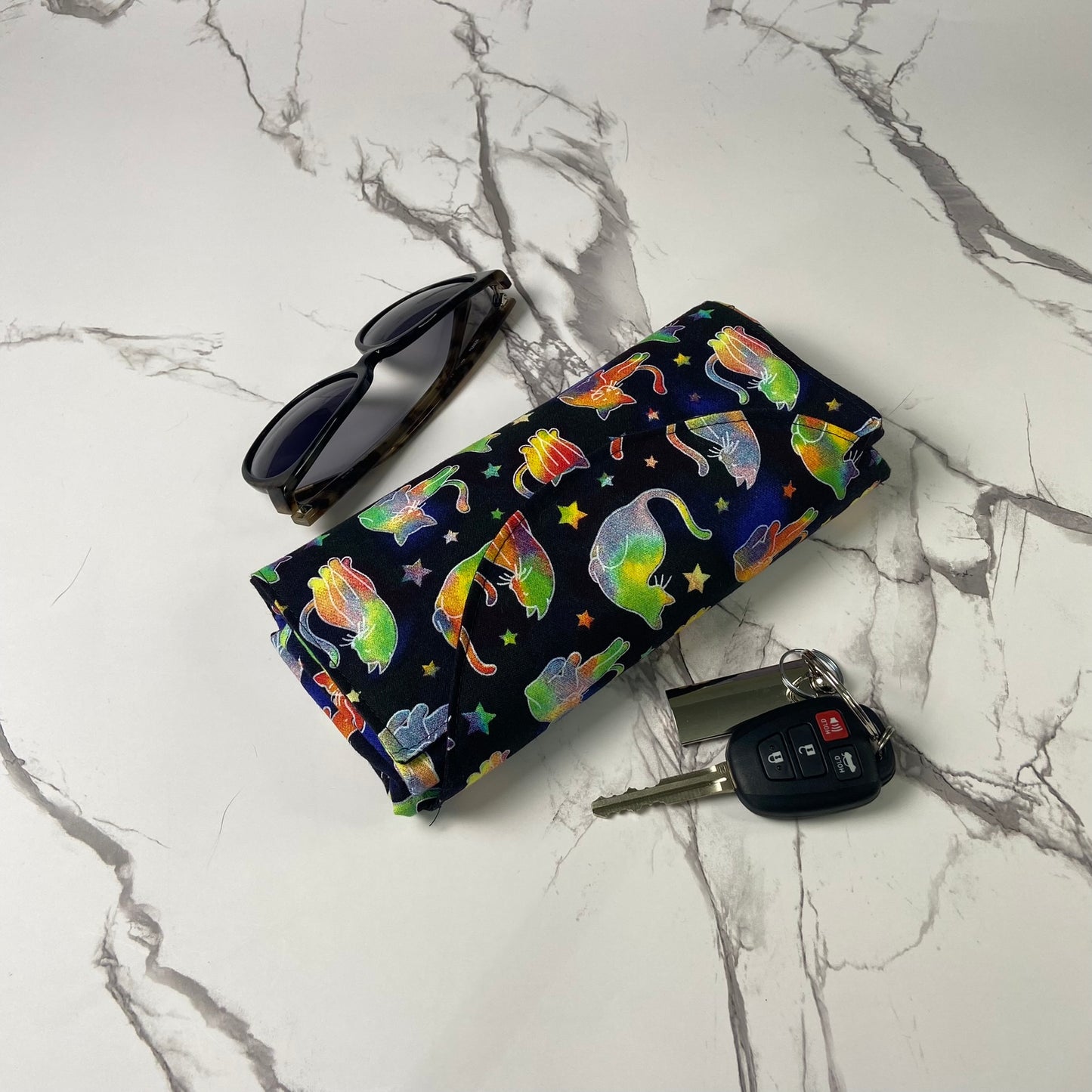 Cosmic Cats Folding Bag