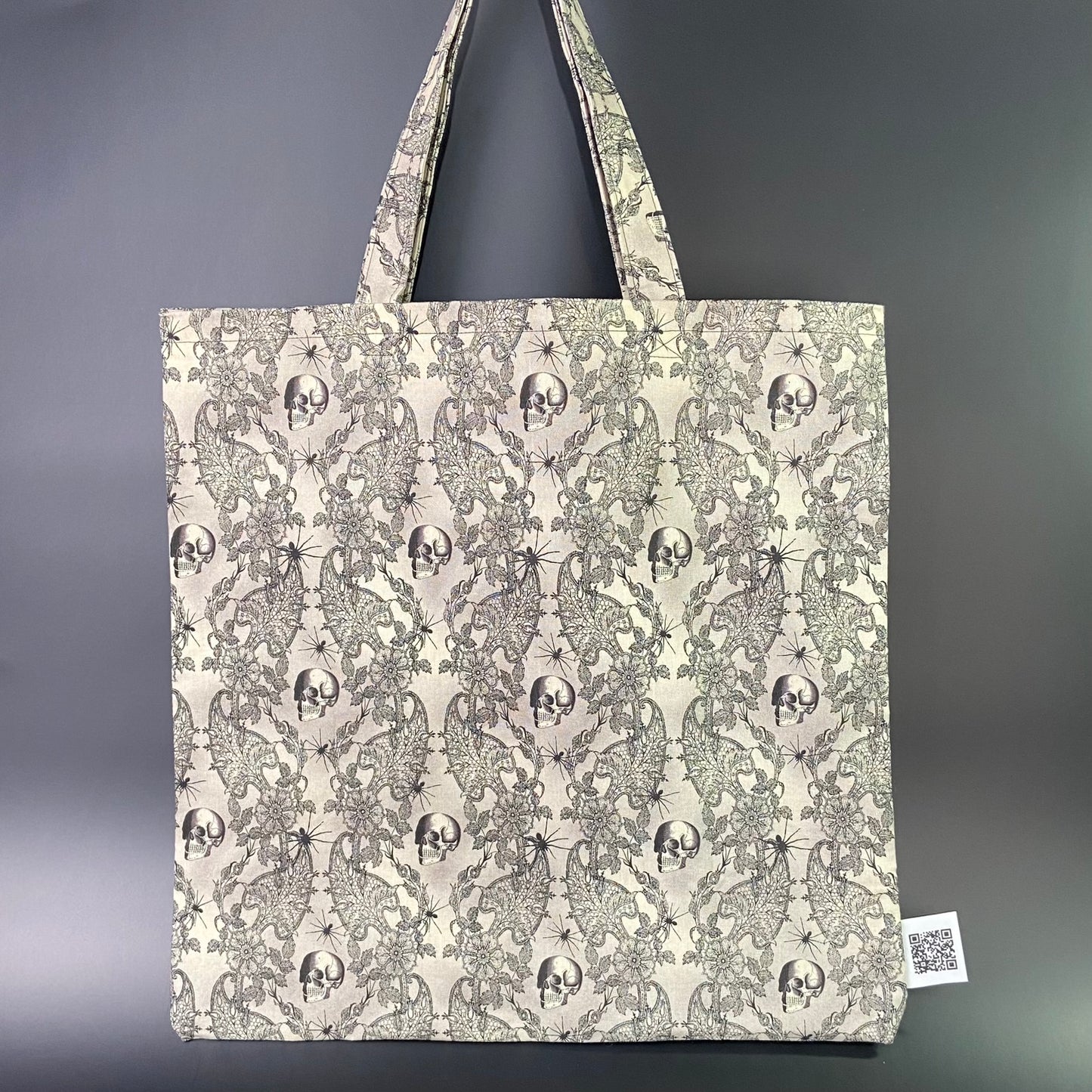 Skulls & Lace Folding Tote Bag