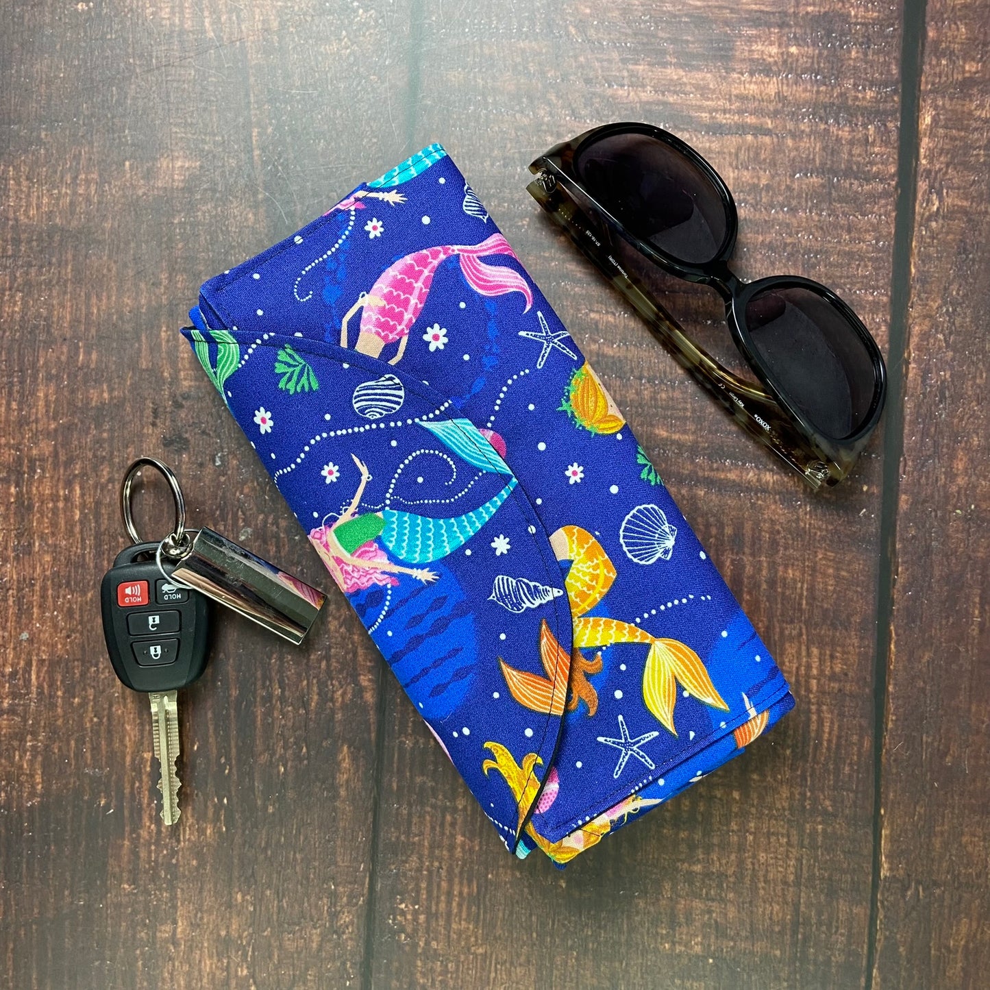 Mermaids folding bag