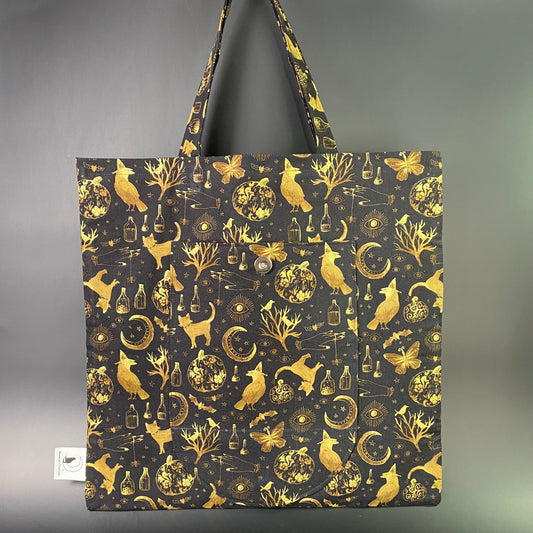 Golden Magick Folding Tote Bag