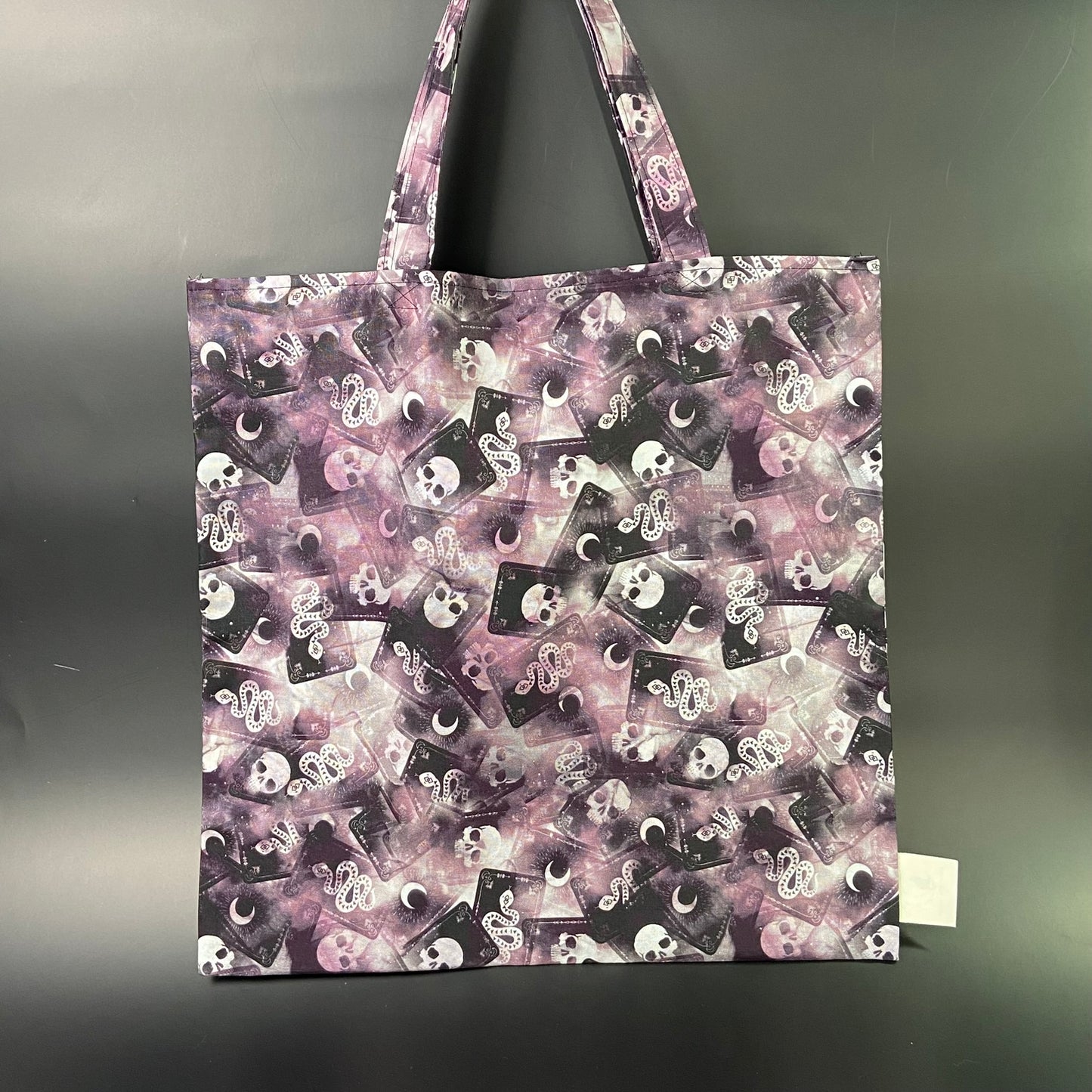 Purple Tarot Folding Tote Bag